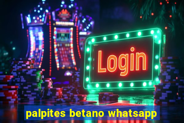 palpites betano whatsapp